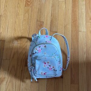 donating February 28 😘 
 
Japanese cherry blossom Floral Pink and Blue Backpack
